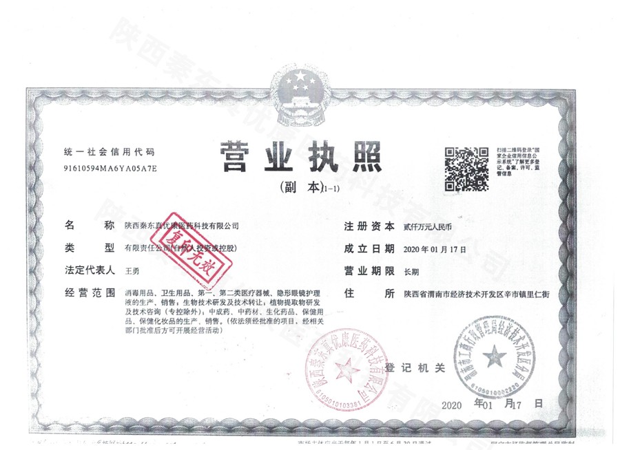 营业执照